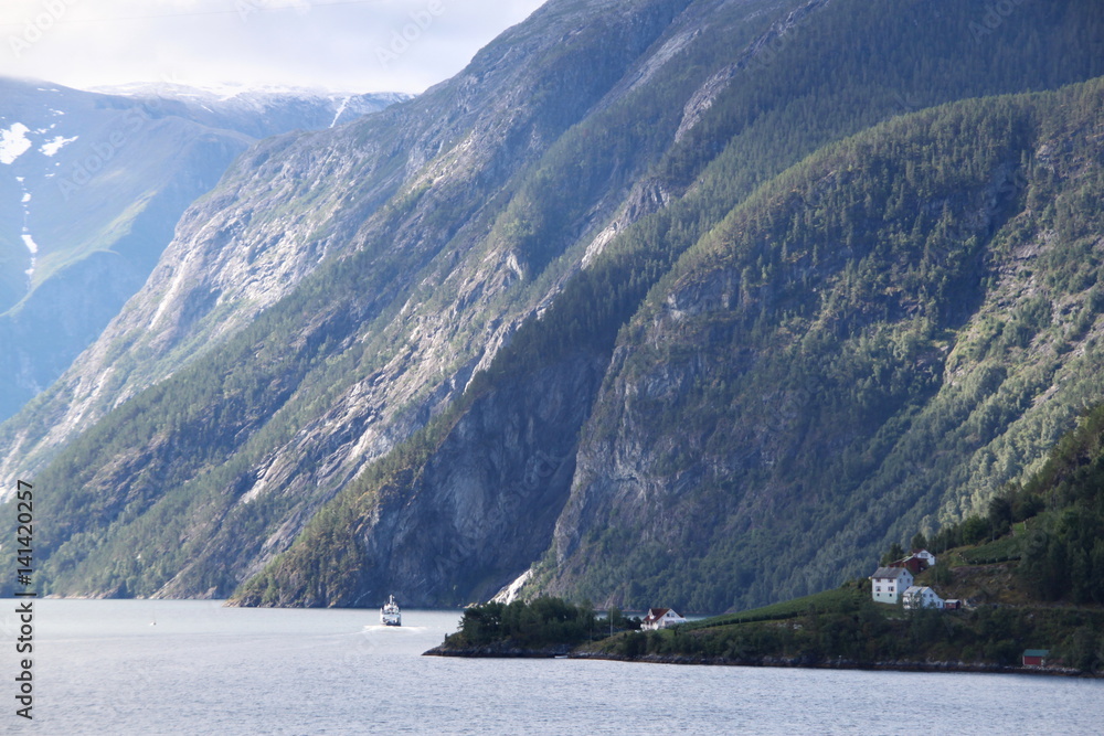 fjord en Norvège