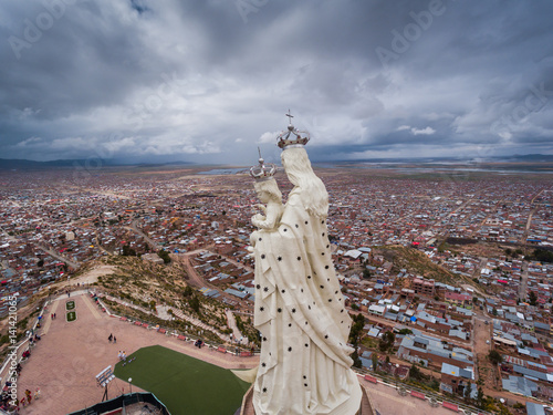 Virgen de Socabon in Oruro, Bolivia photo