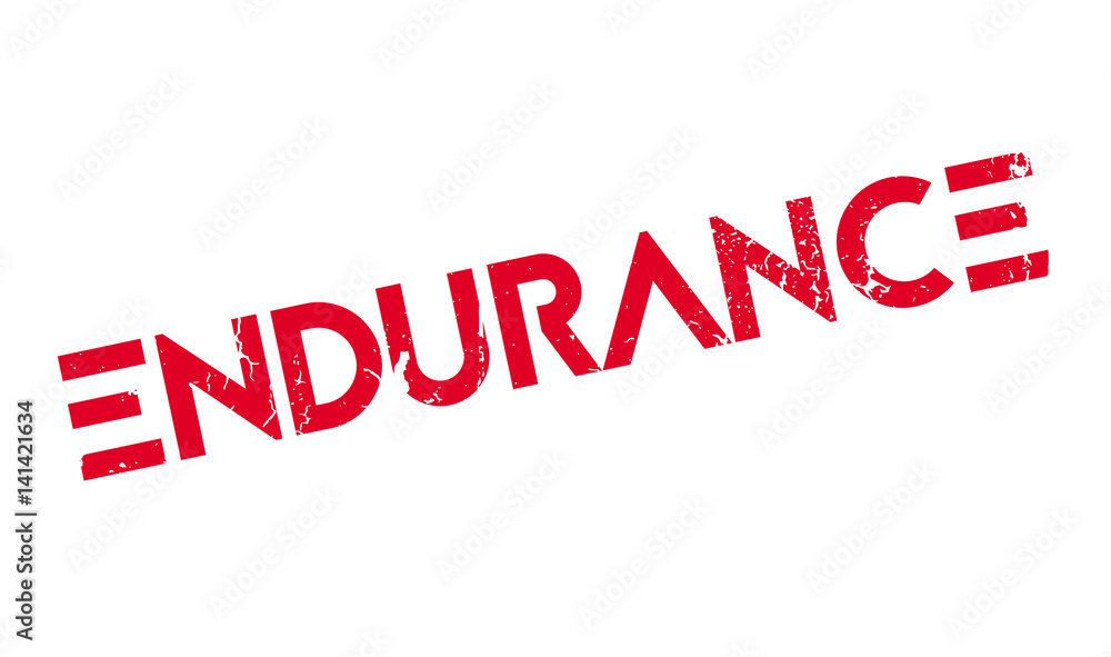 Endurance rubber stamp. Grunge design with dust scratches. Effects can be easily removed for a clean, crisp look. Color is easily changed. Endurance rubber stamp. Grunge design with dust scratches. Effects can be easily removed for a clean, crisp look. Color is easily changed.