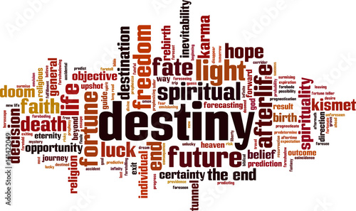 Destiny word cloud