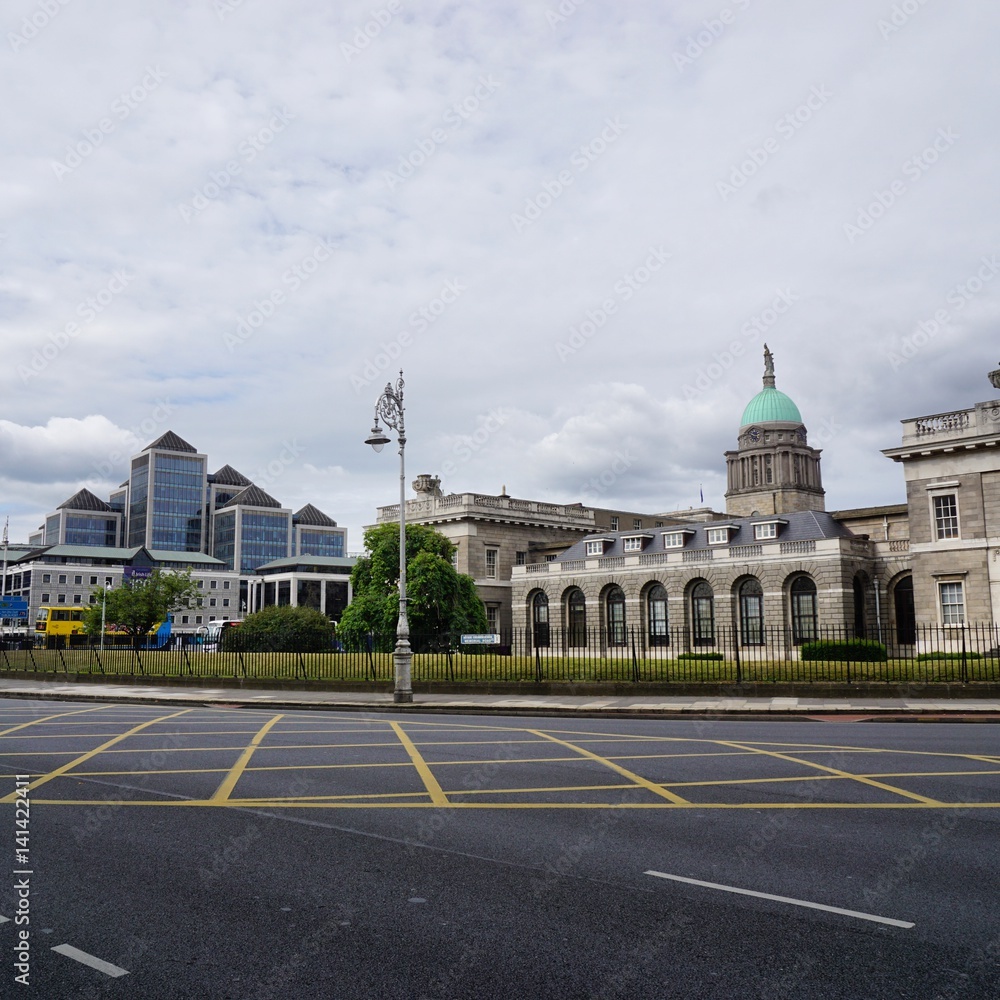 Innenstadt von Dublin, Häuser | Parlament, Irland