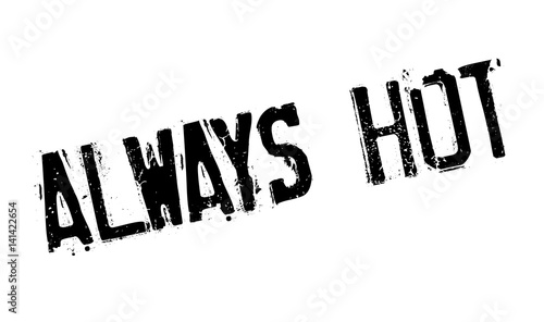 Always Hot rubber stamp. Grunge design with dust scratches. Effects can be easily removed for a clean, crisp look. Color is easily changed.