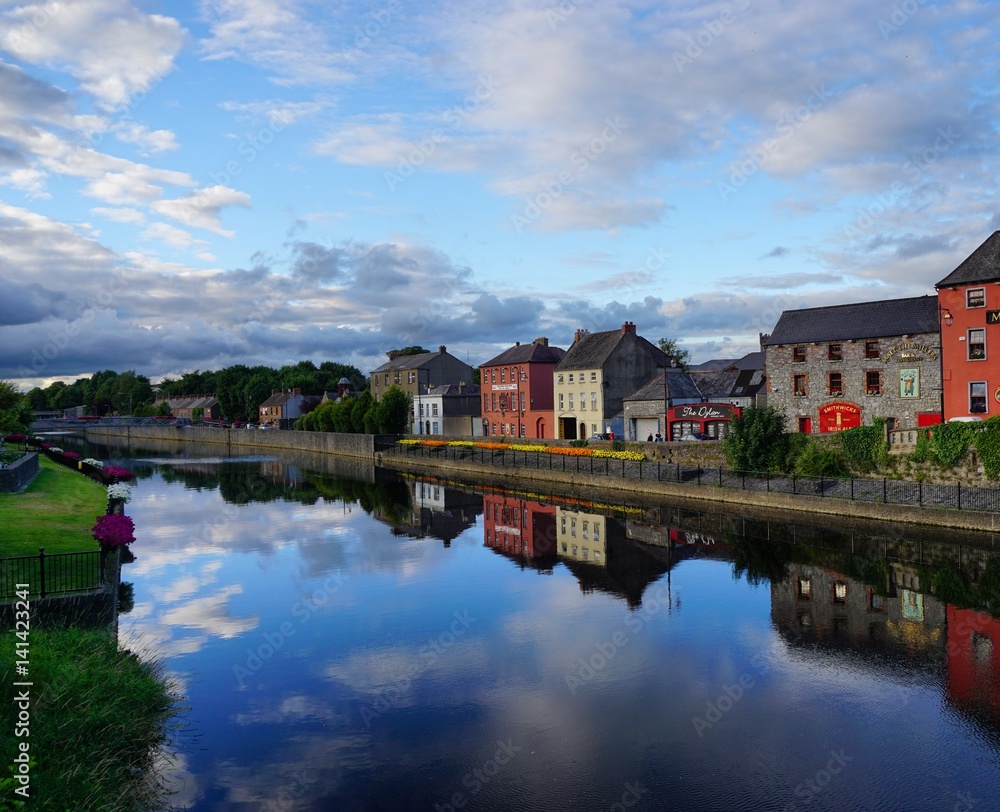 Fluss in Kilkenny, Irland