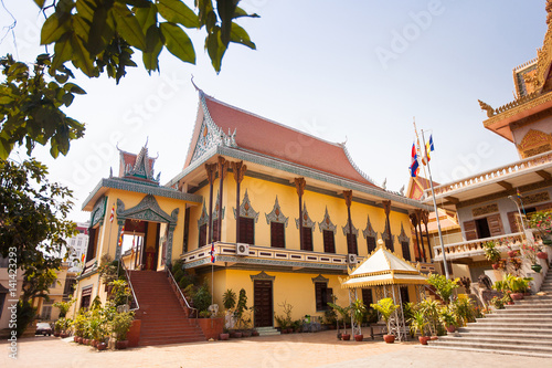 OunaLom Temple contains an eyebrow hair of Buddha. Cambodia