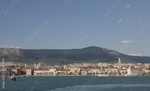 City of Split Craotia. Adriatic Sea.