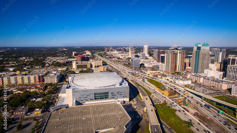 Downtown Orlando Stock Photo Adobe Stock