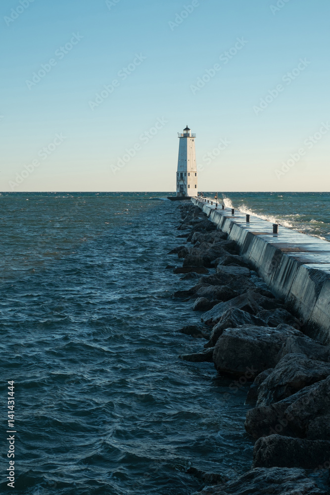 Lighthouse and Pier
