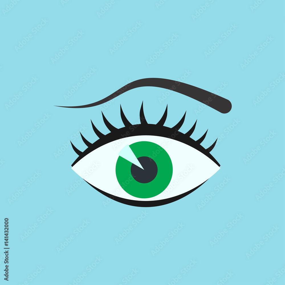 Female eye icon