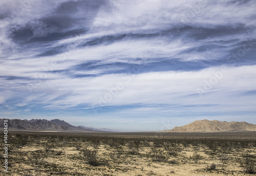 Desert Sky with Cloudscpape
