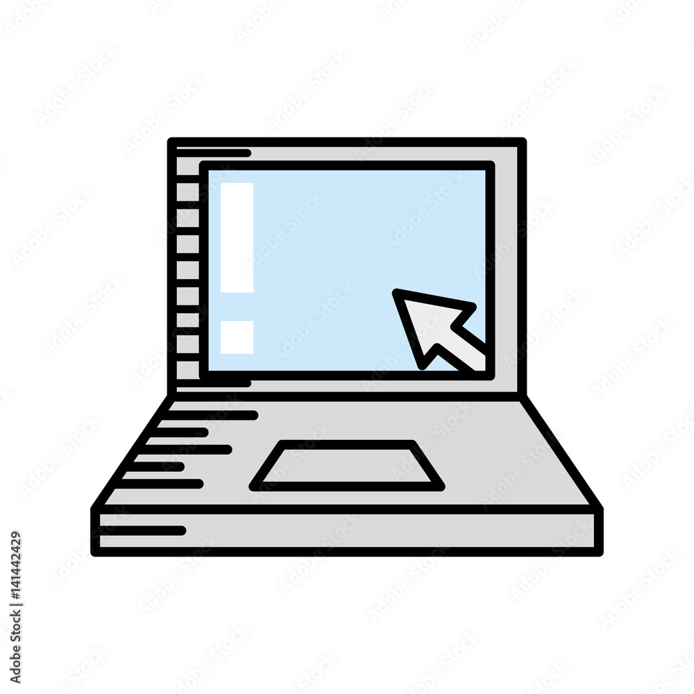 laptop technology device image vector illustration eps 10 laptop technology device image vector illustration eps 10