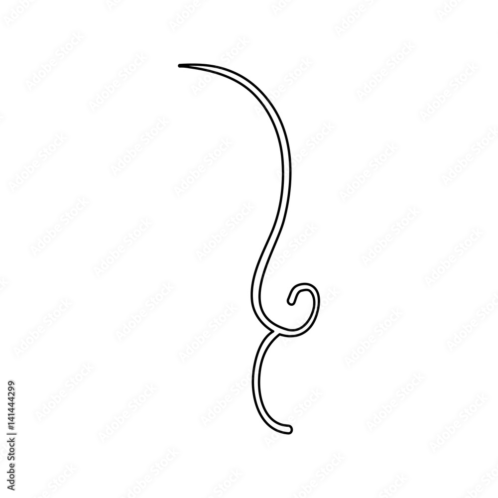 Fototapeta premium ornament draw icon