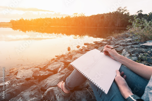 Drawing nature picture