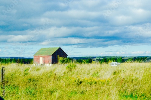 Canadian countryside, Ontario, Remote farm