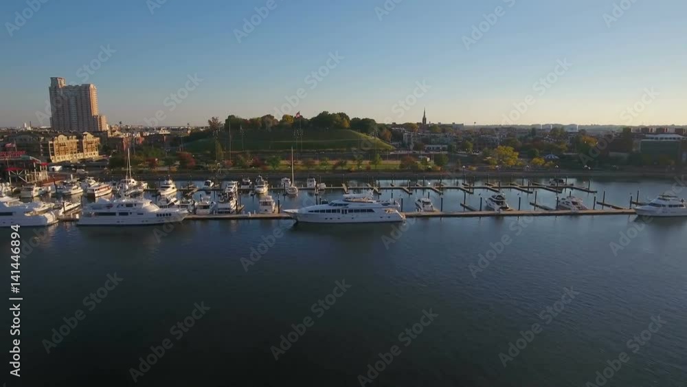 Aerial Maryland Baltimore September 2016 4K Aerial Maryland Baltimore September 2016 4K