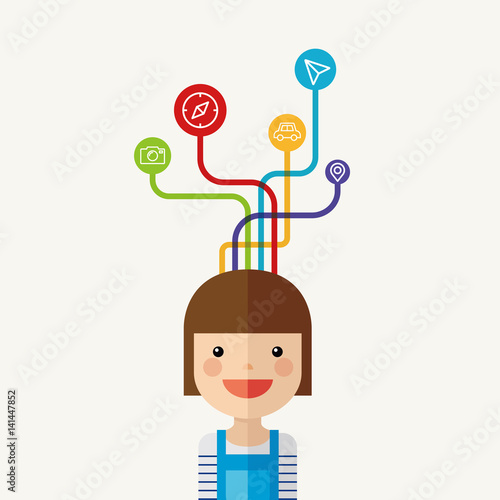 student with circuit 