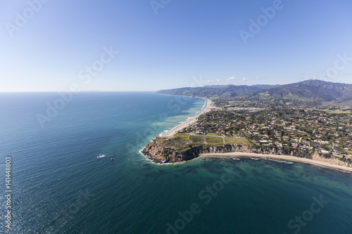 Aerial view of Point Dume b...
