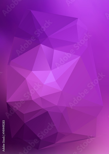 Modern abstract background triangles 3d effect glowing light09