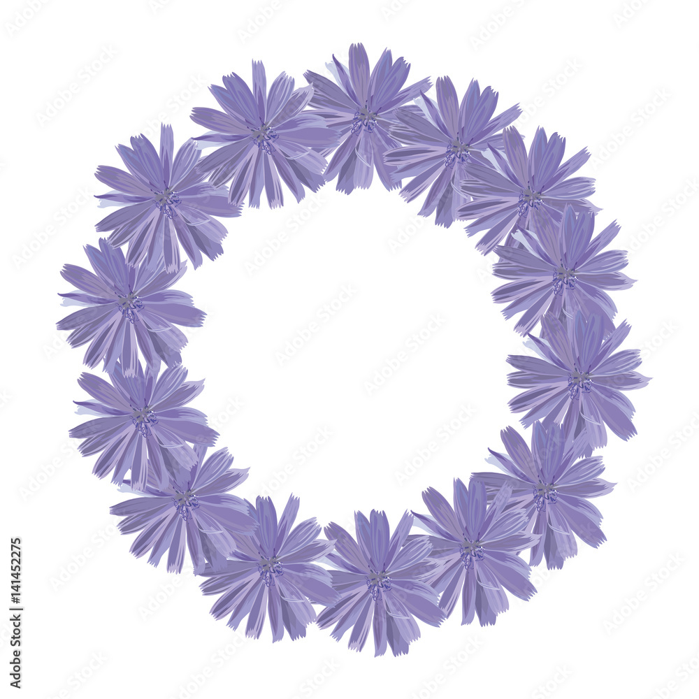 garland of cornflowers garland of cornflowers
