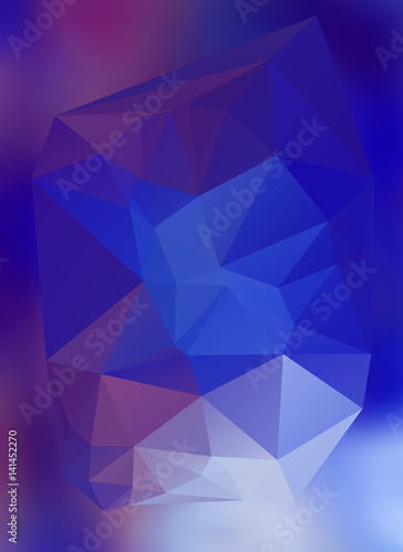 Modern abstract background triangles 3d effect glowing light35
