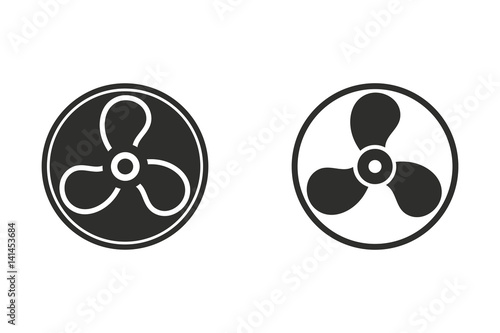 Fan - vector icon.