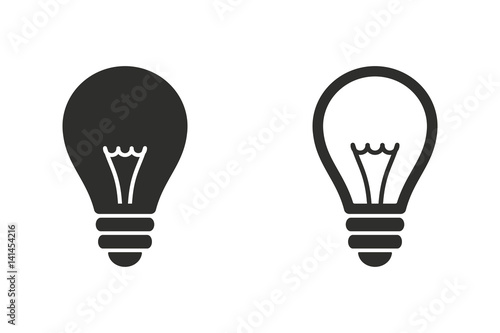 Lamp - vector icon.