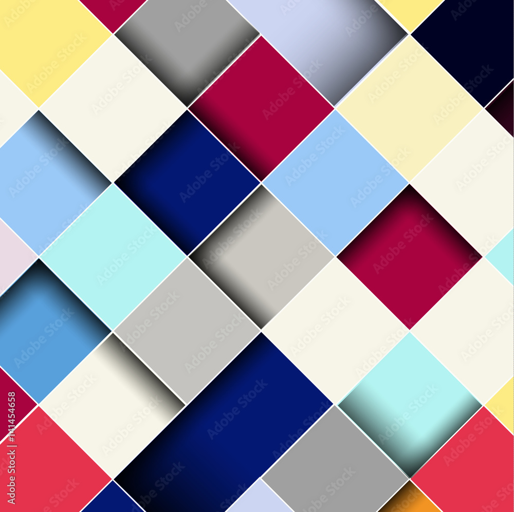 Vector, abstract background with squares, illustration Vector, abstract background with squares, illustration