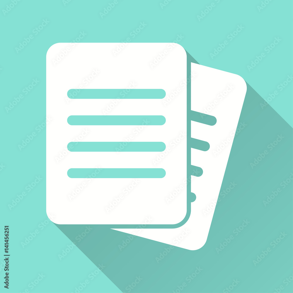 Document - vector icon. Document - vector icon.