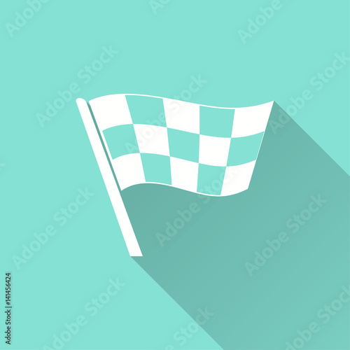 Flag - vector icon.