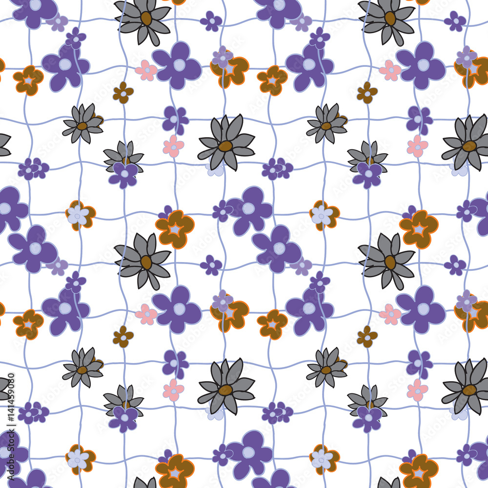 Abstract spring floral seamless pattern
Abstract spring floral seamless pattern