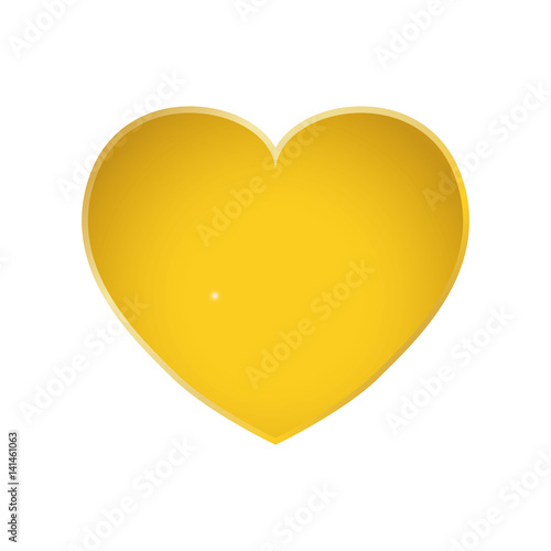 Heart and love icon vector illustration graphic design