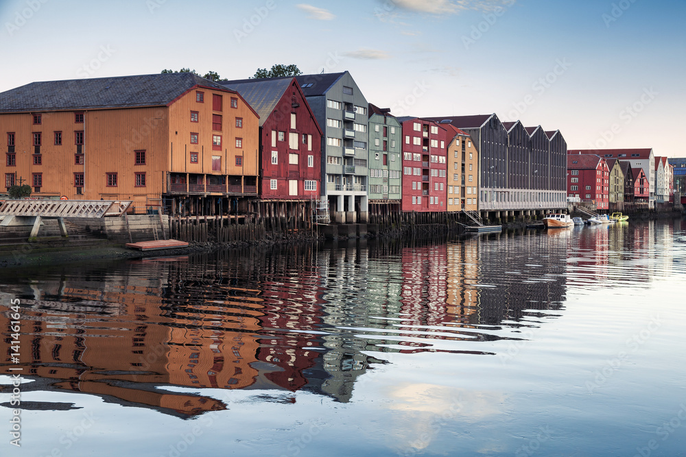 Trondheim, Norway. Coastal view