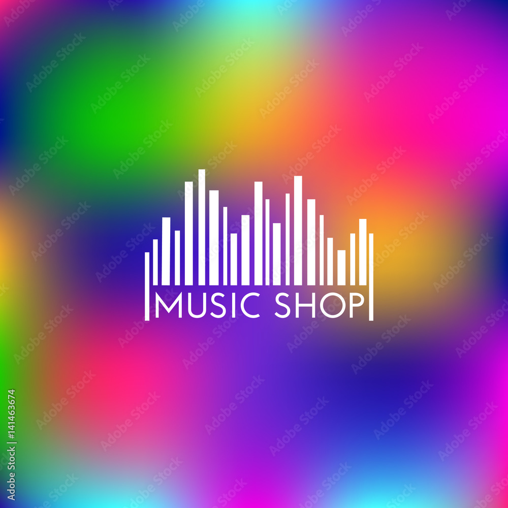 music shop logo