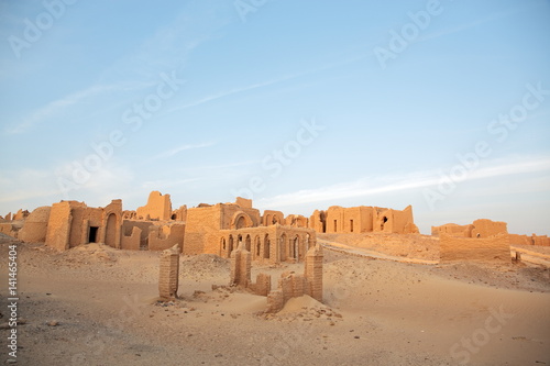Tombs of the Al-Bagawat (El-Bagawat), an early Christian necropolis, one of the oldest in the world, Kharga Oasis, Egypt photo