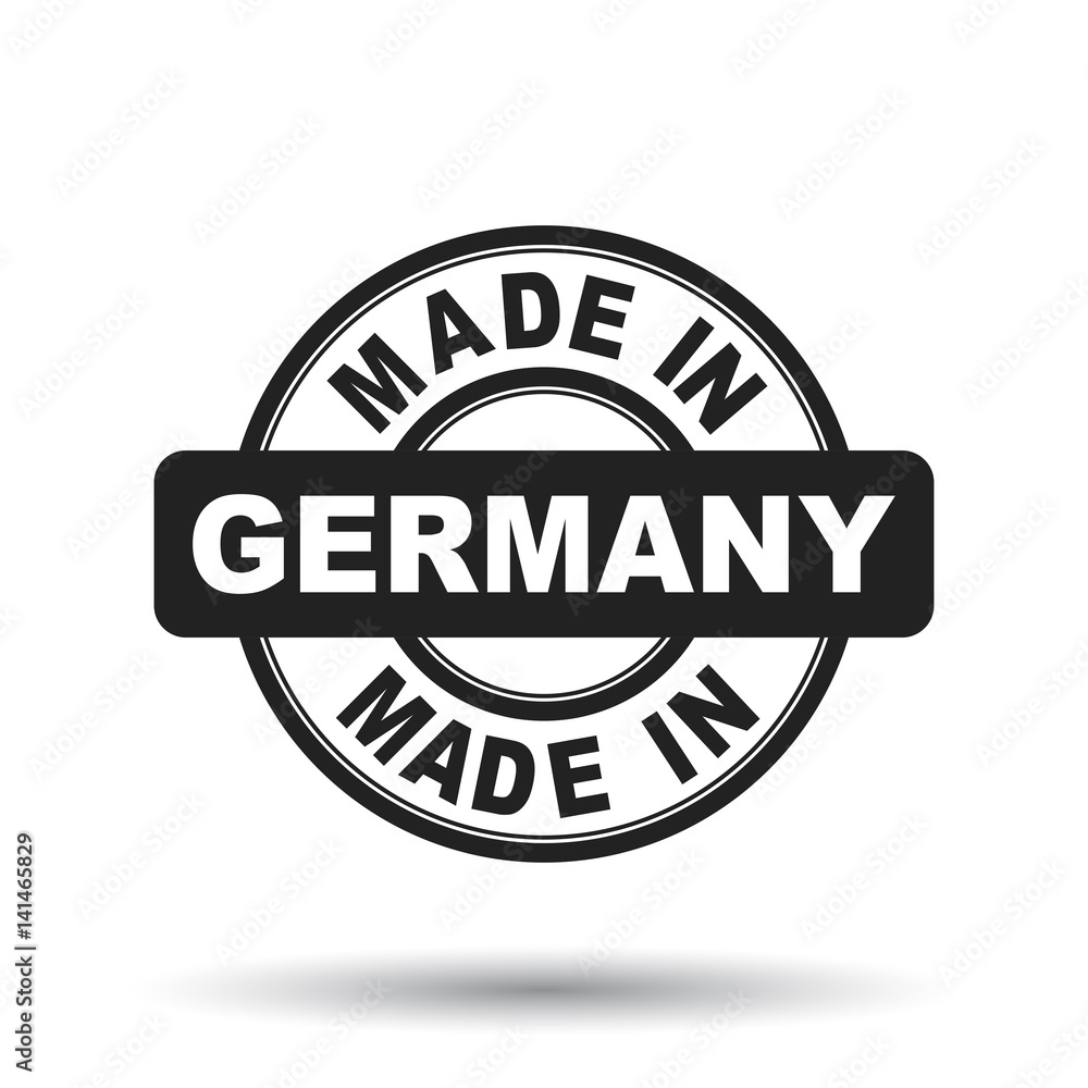 Made in Germany black stamp. Vector illustration on white background Made in Germany black stamp. Vector illustration on white background