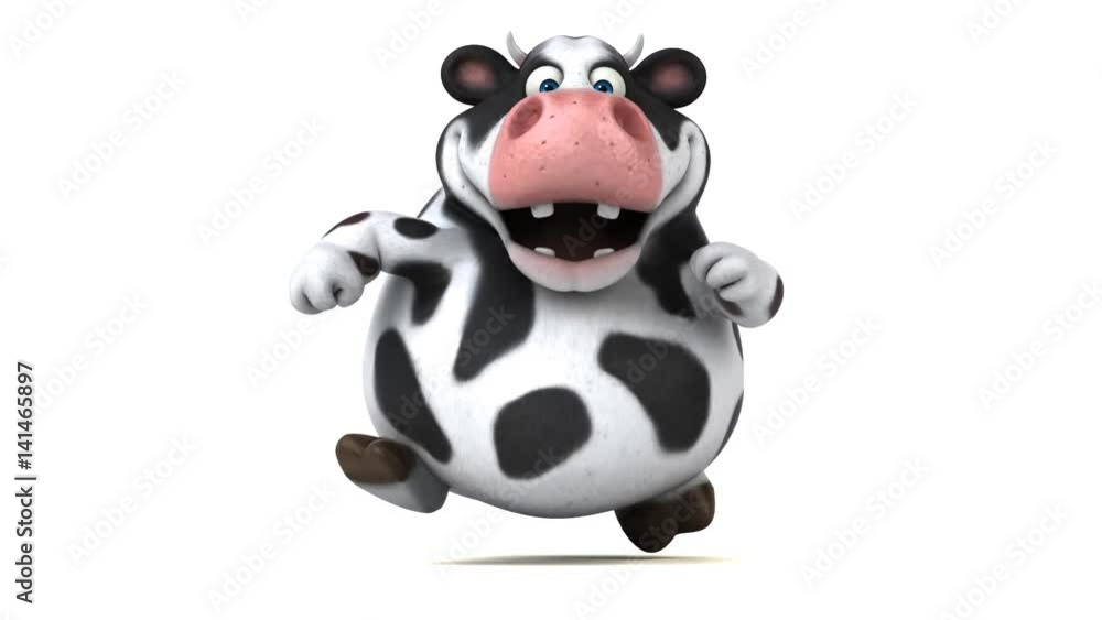 Fun cow - 3D Animation