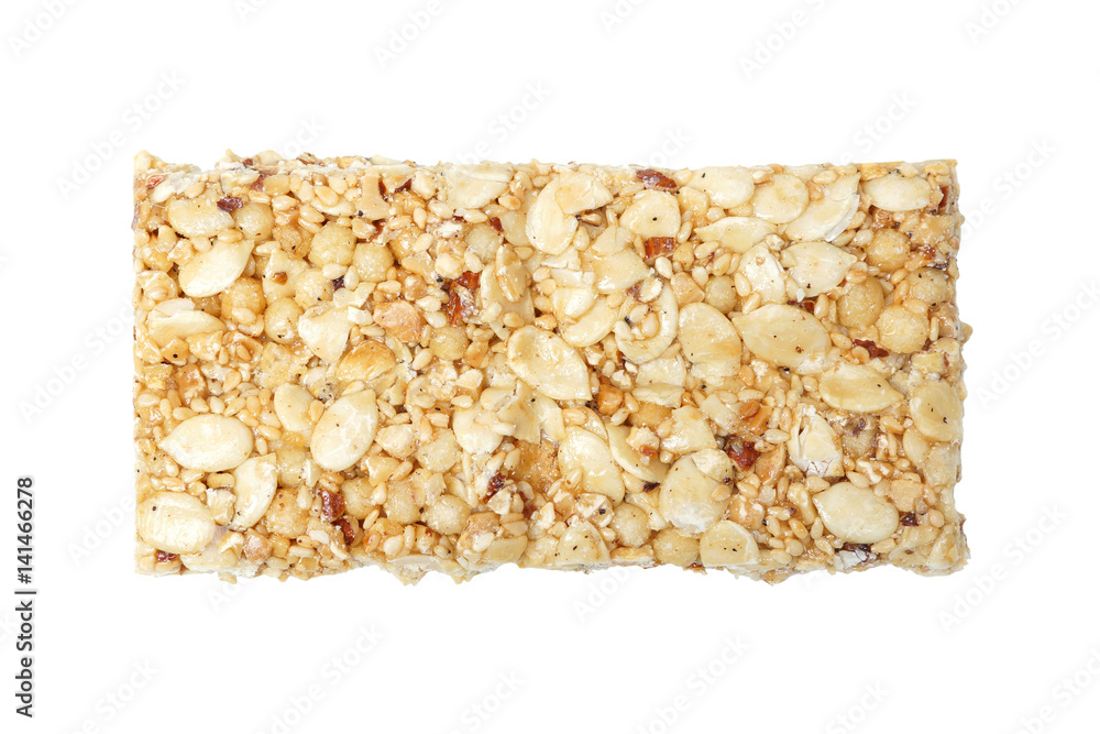 Watermelon kernel bar isolated Watermelon kernel bar isolated