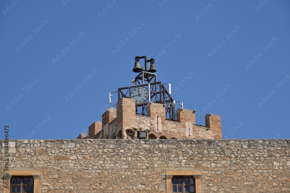 foreshorten of an ancient town foreshorten of an ancient town