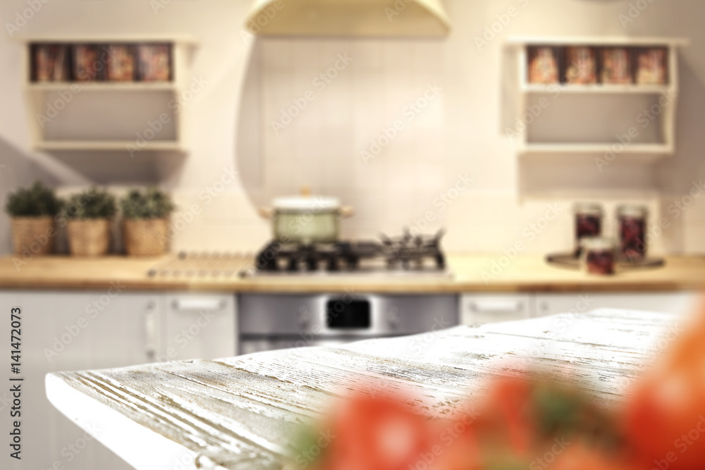 kitchen desk space 