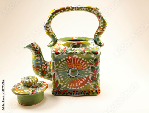 Bright teapot 