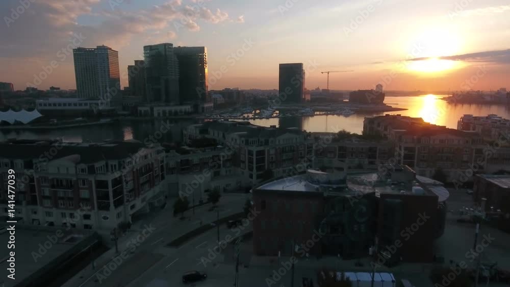 Aerial Maryland Baltimore September 2016 4K Aerial Maryland Baltimore September 2016 4K