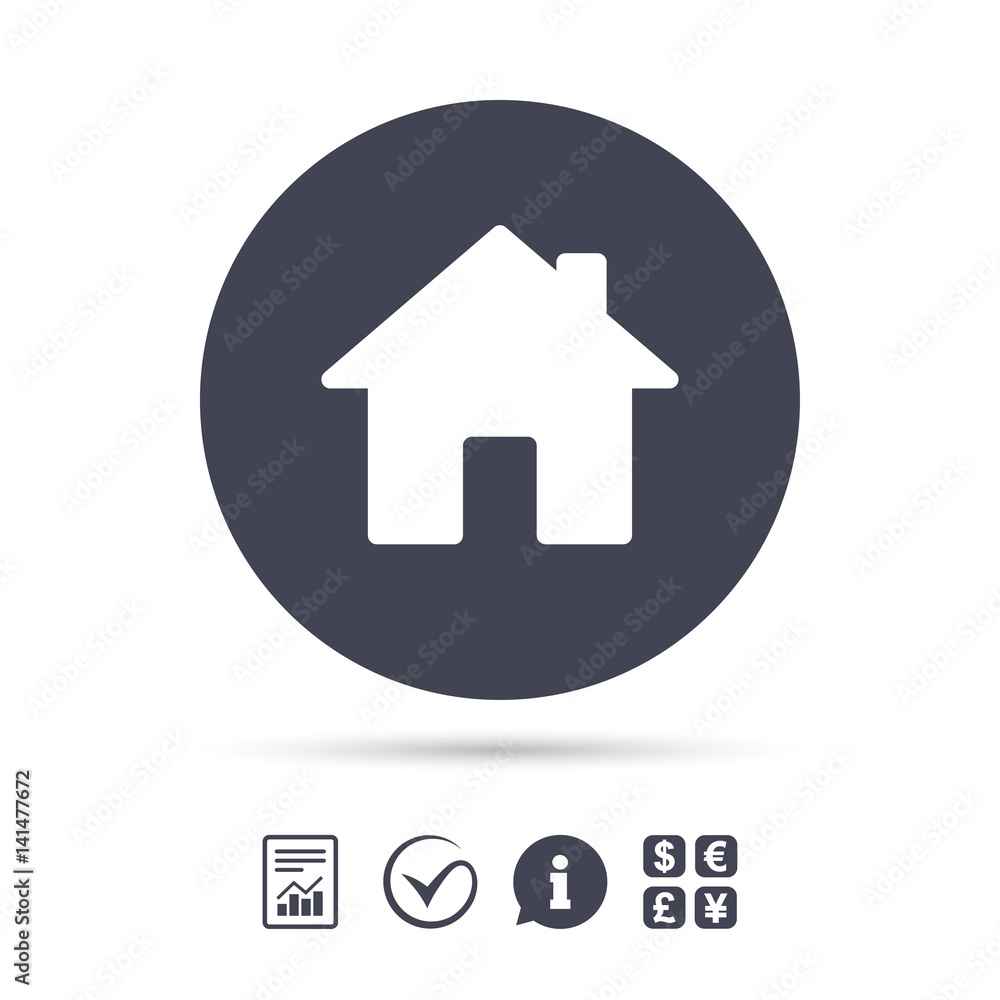 Home sign icon. Main page button. Navigation. Home sign icon. Main page button. Navigation.