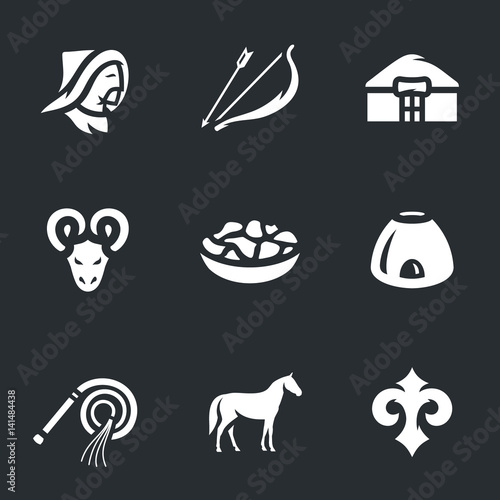 Vector Set of Nomad Icons.