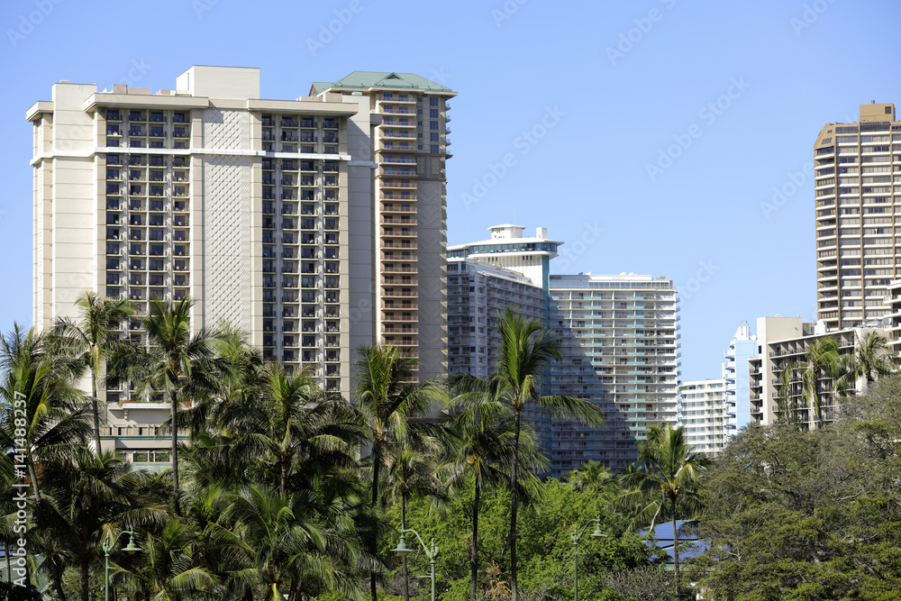 Residential condominiums in Honolulu Hawaii
