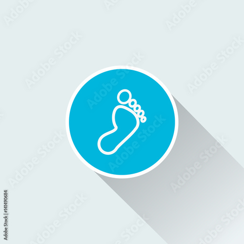 flat soleprint icon