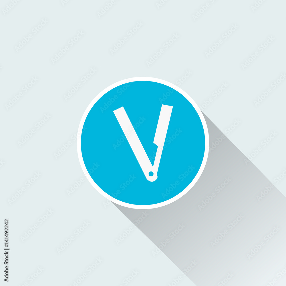 flat razor icon flat razor icon