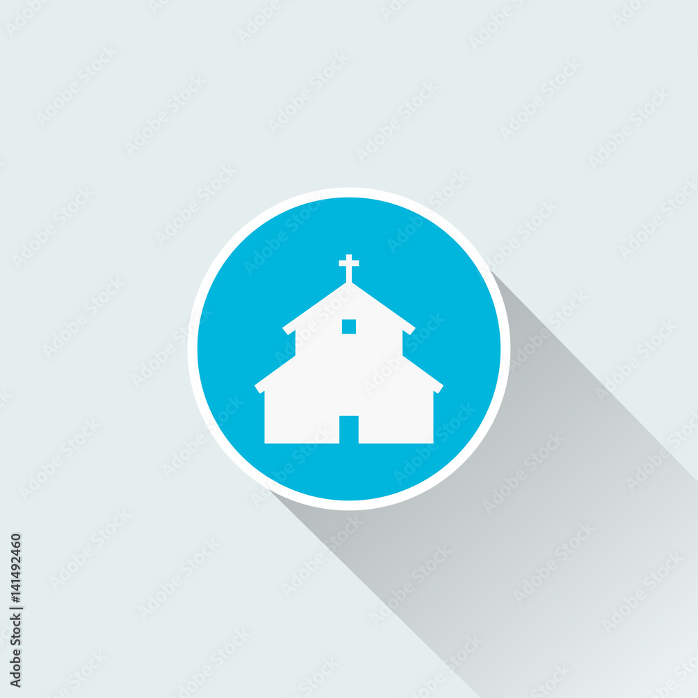 flat Church icon flat Church icon