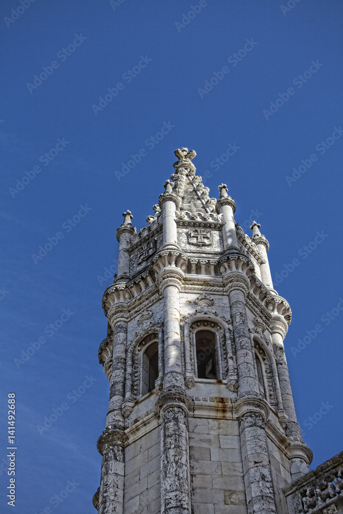 Lisbon - detail Jeronimos Monastery Lisbon - detail Jeronimos Monastery