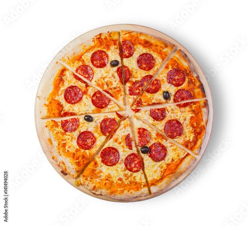 Pizza. (Pizza pepperoni). This picture is perfect for you to design your restaurant menus. Visit my page. You will be able to find an image for every pizza sold in your cafe or restaurant. 