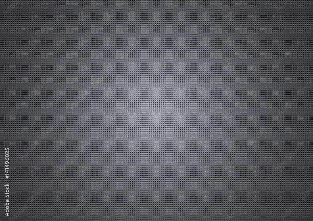 Abstract metallic background with small round holes Abstract metallic background with small round holes