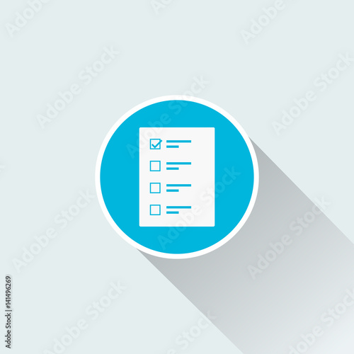 flat list icon